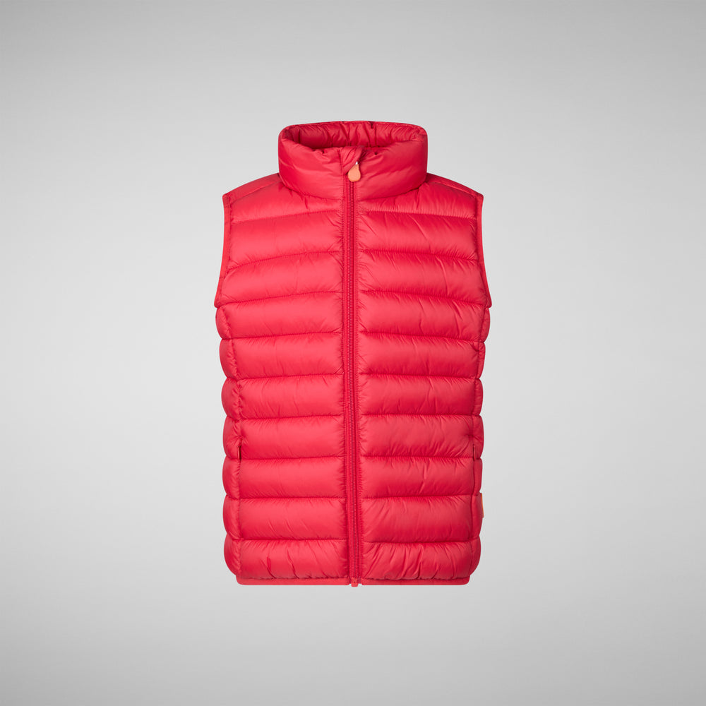 Save the duck GILET UNISEX BAMBINO ANDY ROSSO SCURO 2025