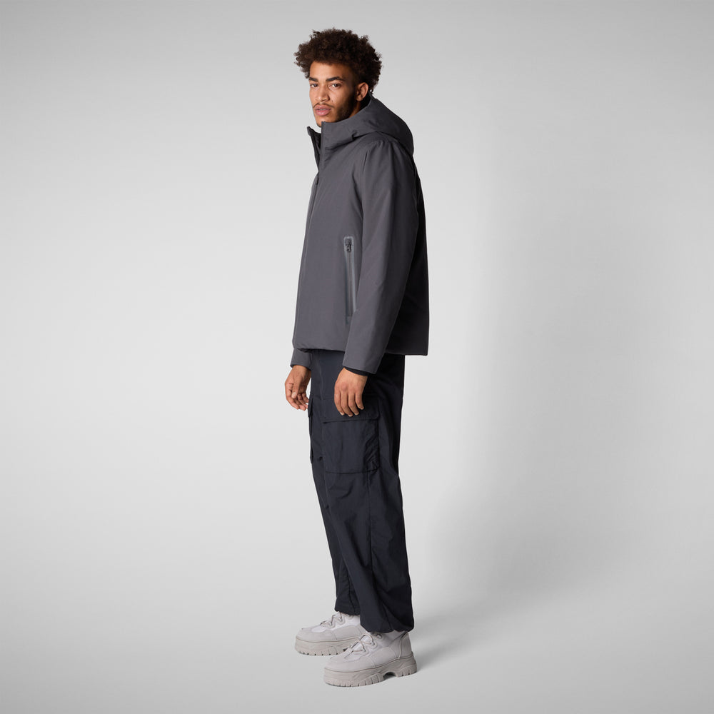 Save the duck GIACCA UOMO FLYNN STORM GREY Offerta natalizia