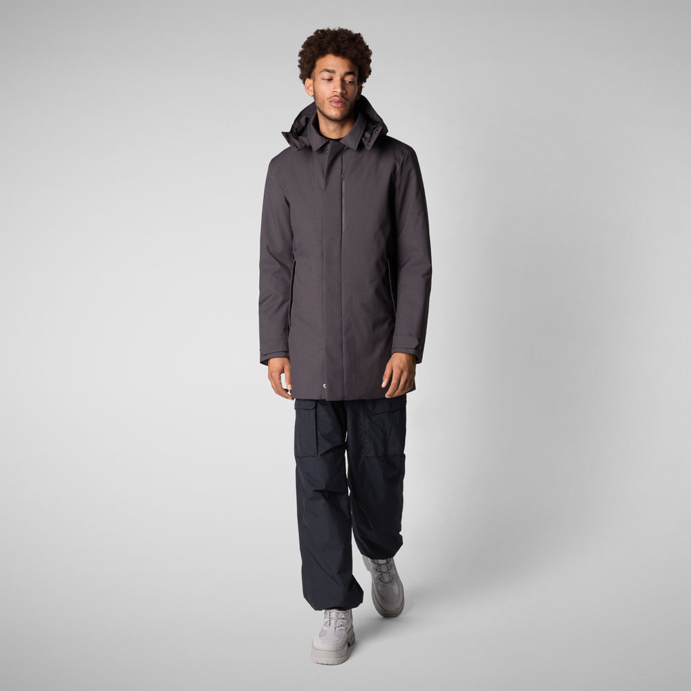 Save the duck PIUMINO ANIMAL FREE UOMO SAM CHARCOAL GREY Pezzi Unici
