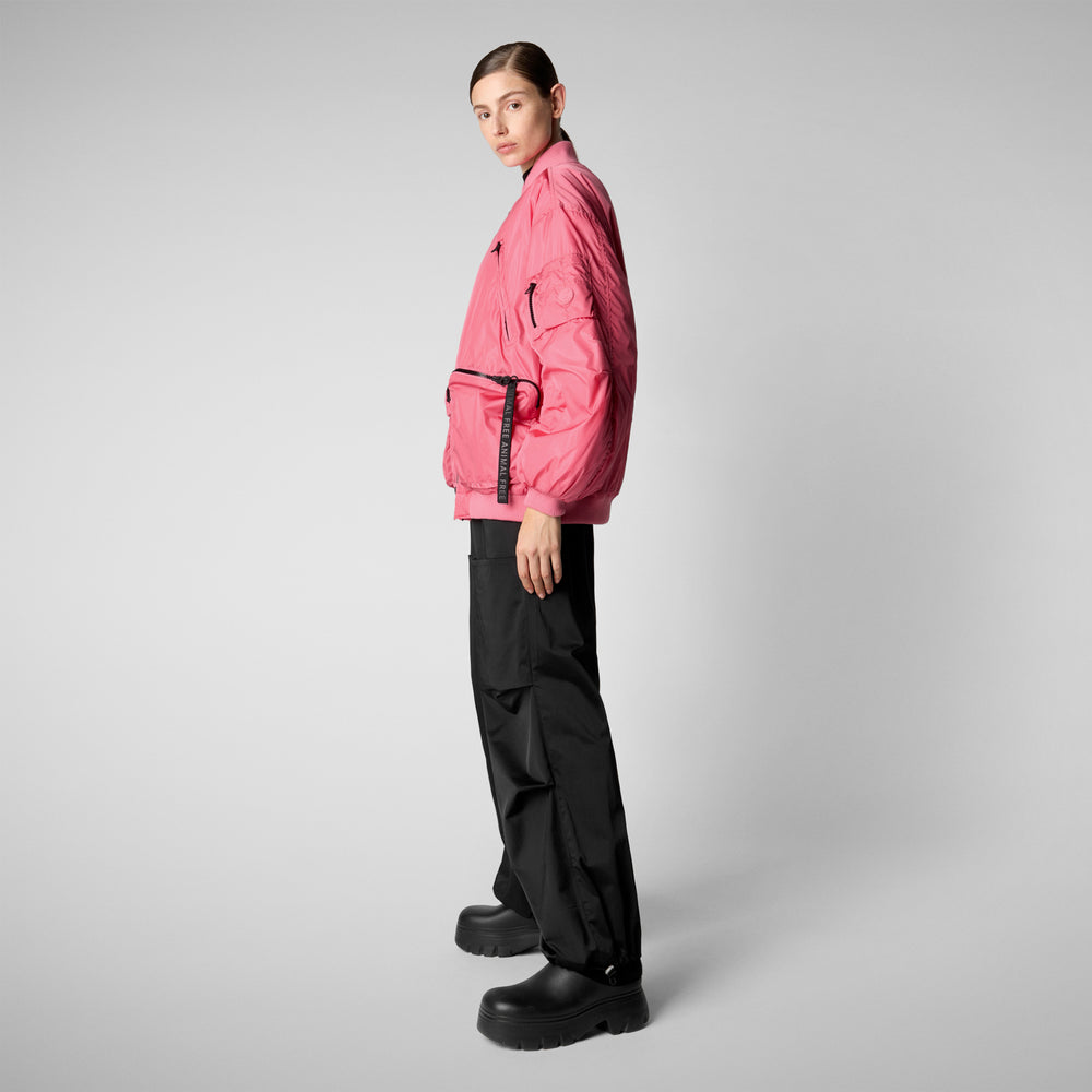 Save the duck Giacca bomber unisex Usher rosa Soddisfazione Garantita