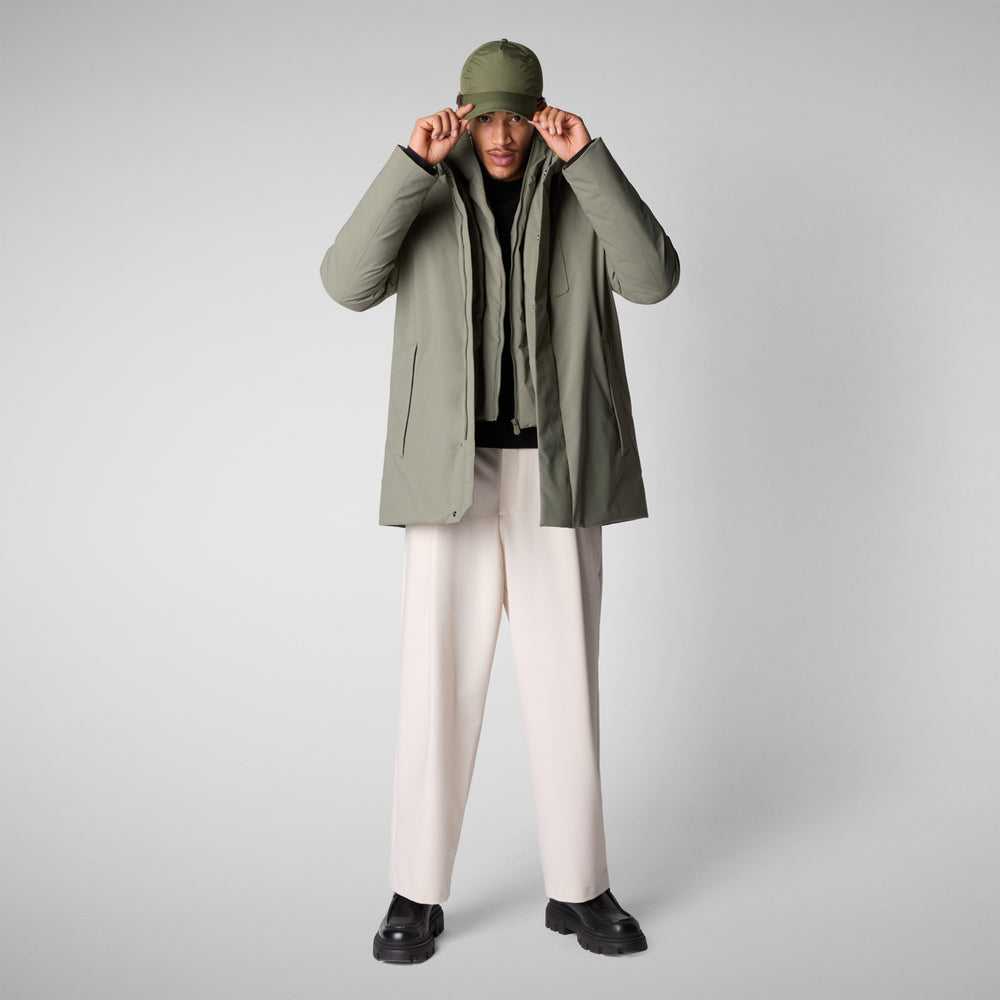 Save the duck PARKA UOMO SESLE IN SWAMP GREEN Acquista Ora