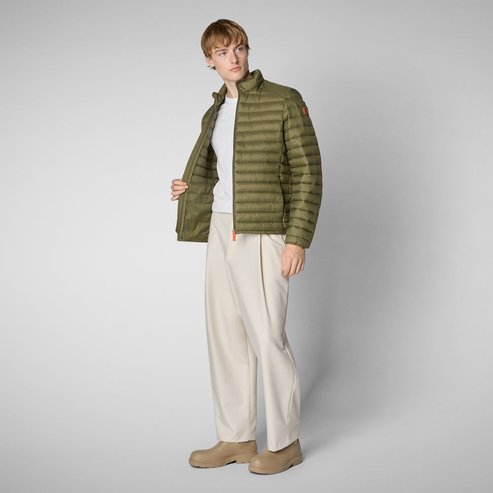 Save the duck Piumino animal free uomo Alexander Verde oliva Promozione Limitata