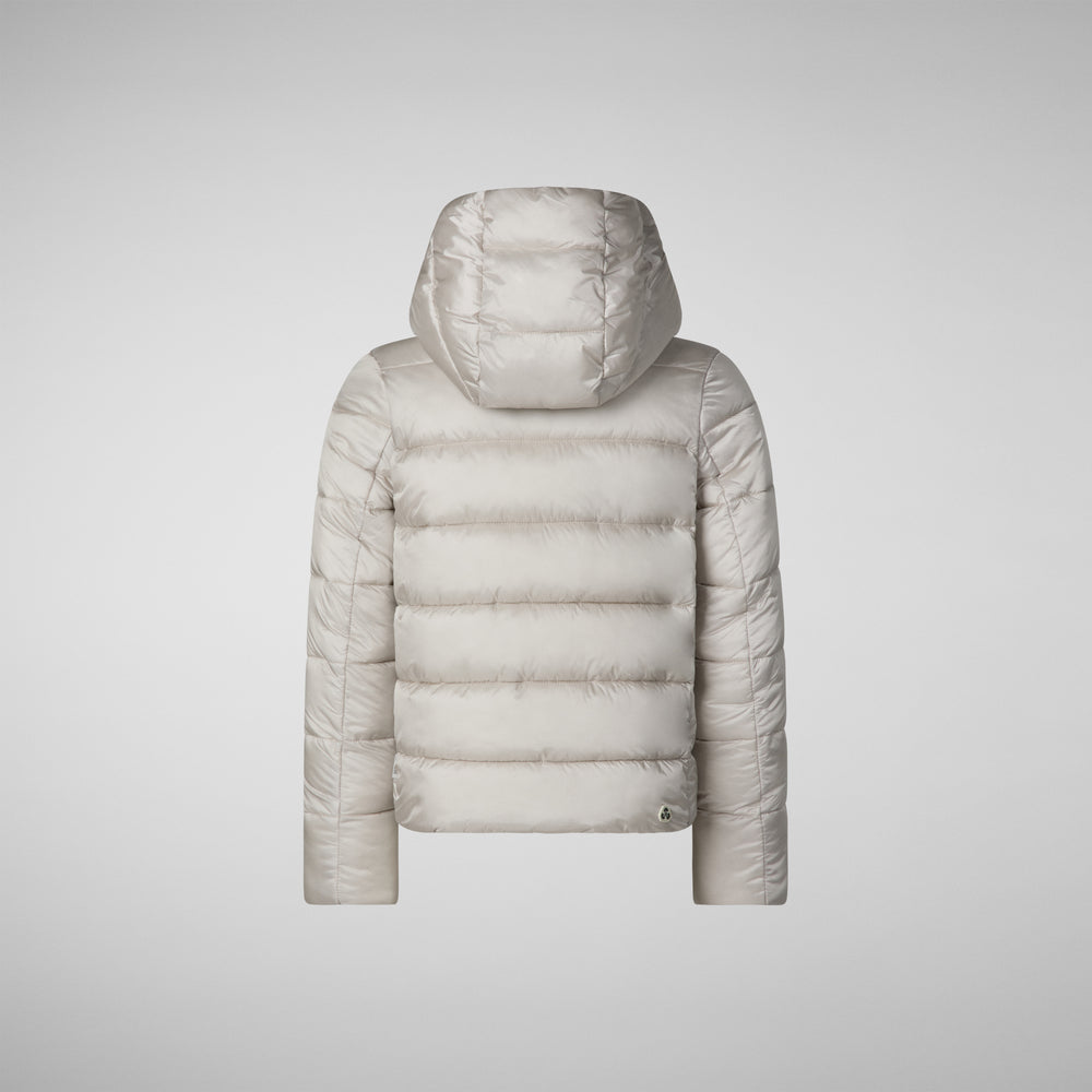 Save the duck PIUMINO ANIMAL FREE BAMBINA BIBI RAINY BEIGE Shopping Online