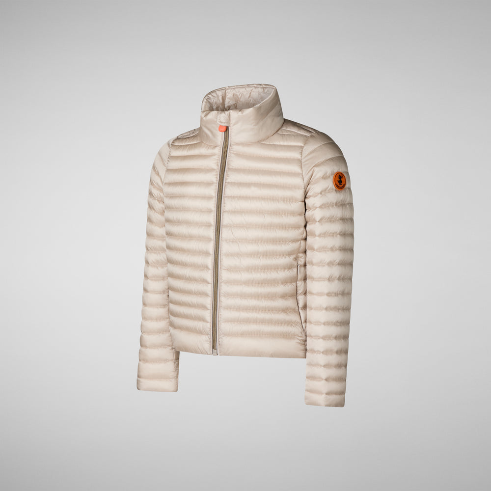 Save the duck Giacca bambina Aya beige sabbia Sottocosto