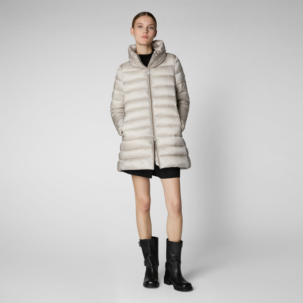 Save the duck PIUMINO ANIMAL FREE DONNA LYDIA RAINY BEIGE Outlet