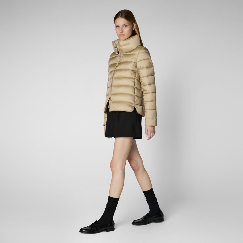 Save the duck GIACCA DONNA ELSIE BEIGE Vendita Economica