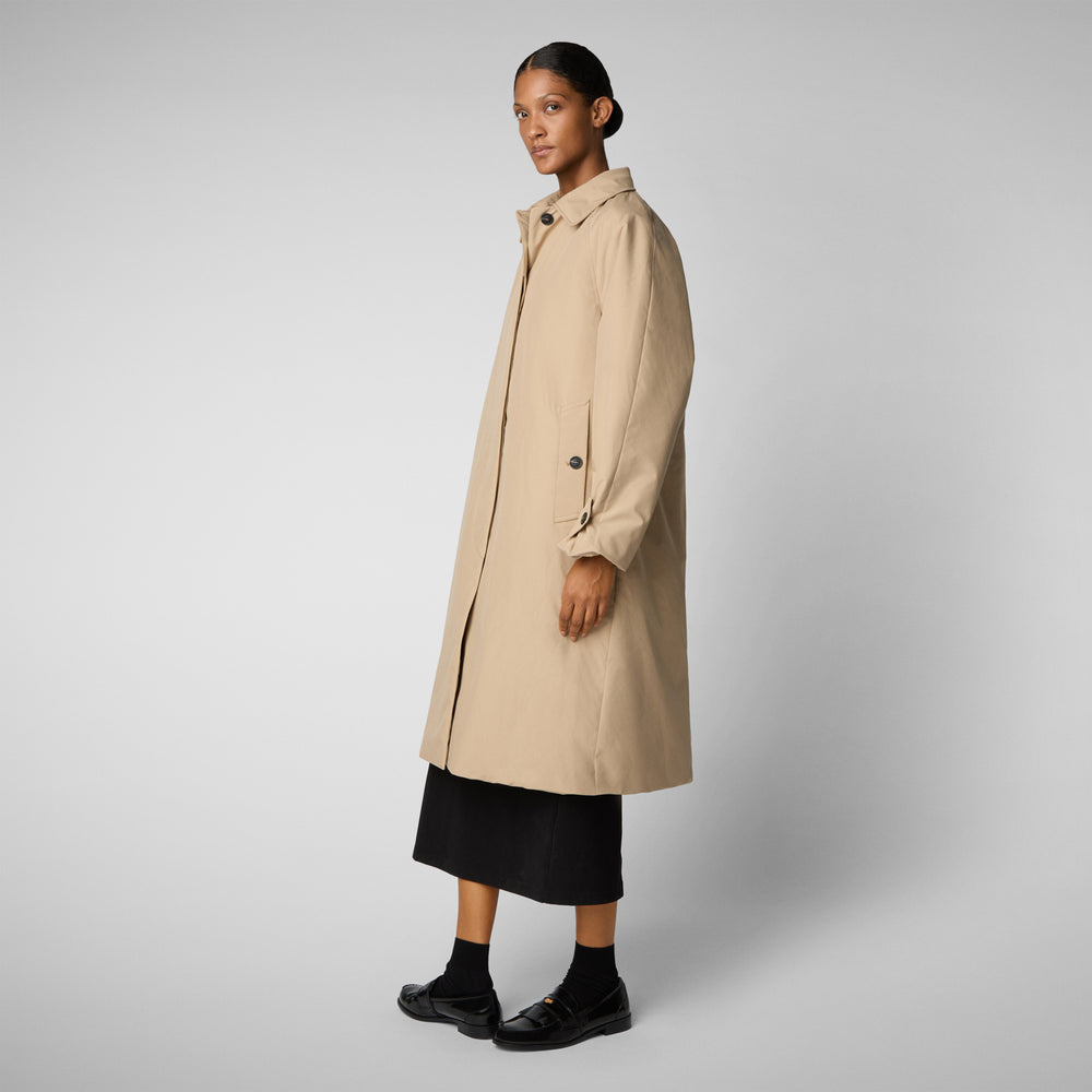 Save the duck CAPPOTTO CON CAPPUCCIO ZOEY STARDUST BEIGE I Più Venduti