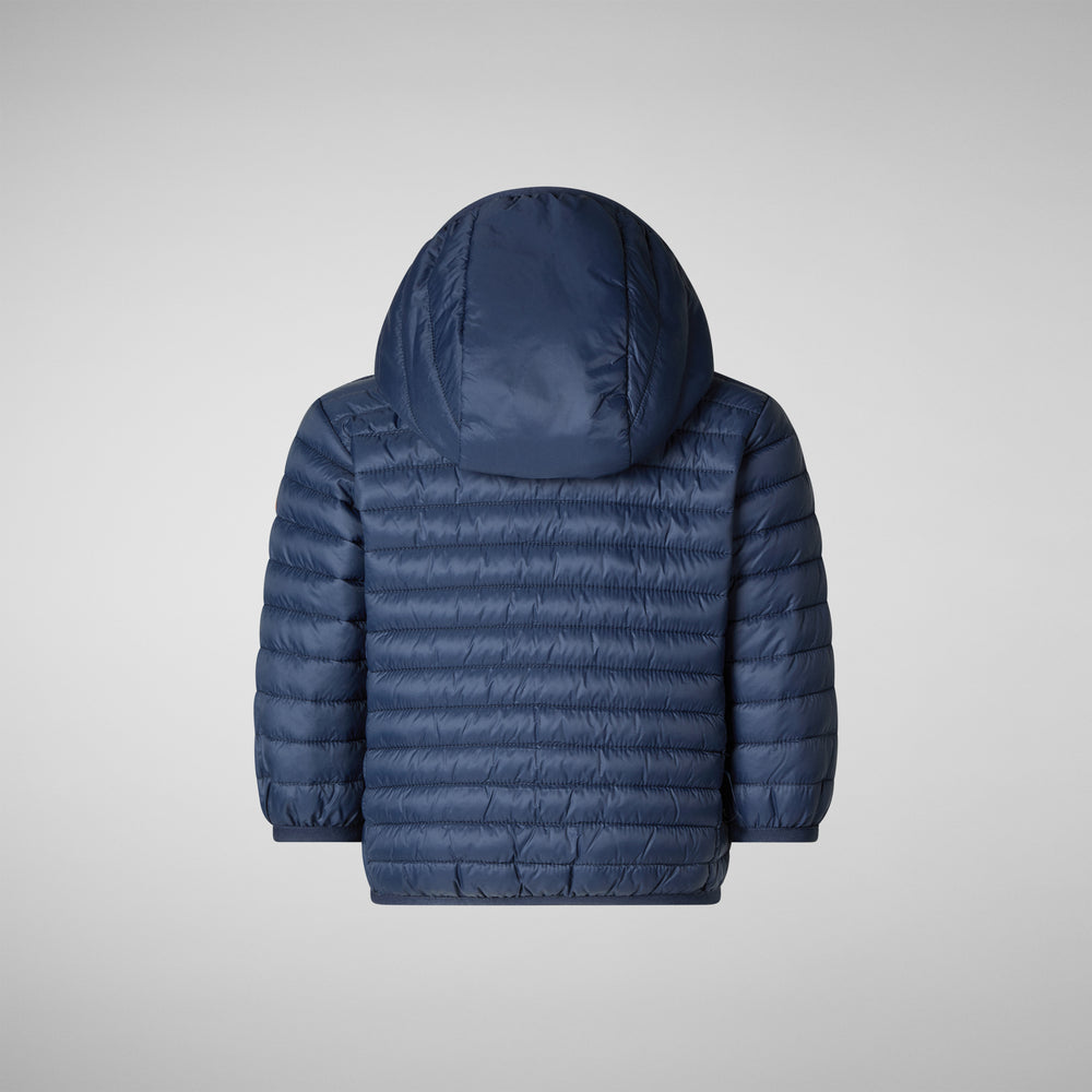 Save the duck Piumino animal free unisex Nene blu navy Nuova