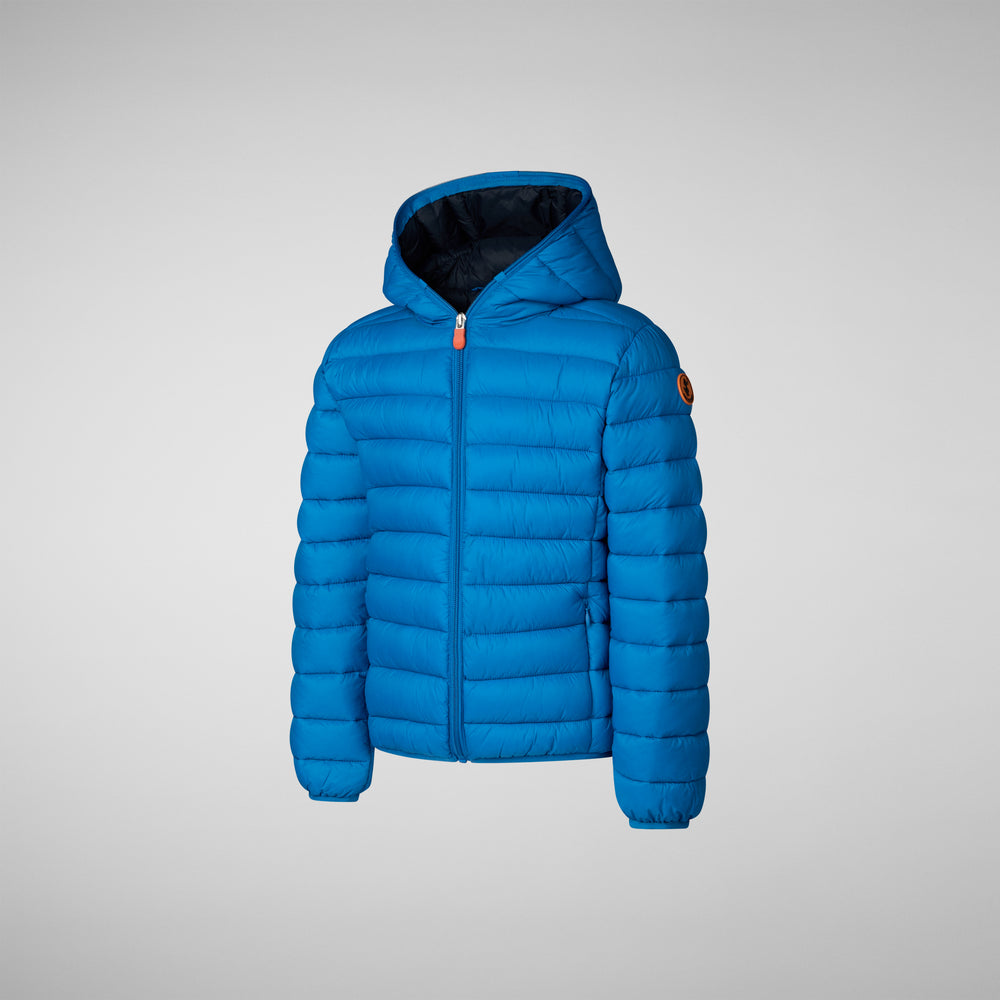 Save the duck PIUMINO ANIMAL FREE BAMBINO DONY BLU MIRTILLO Italia