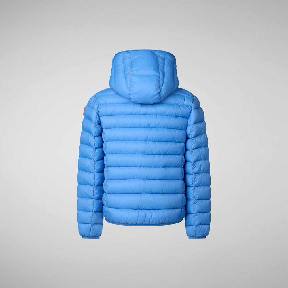 Save the duck PIUMINO ANIMAL FREE BAMBINO DONY BLU CERULEO 2025