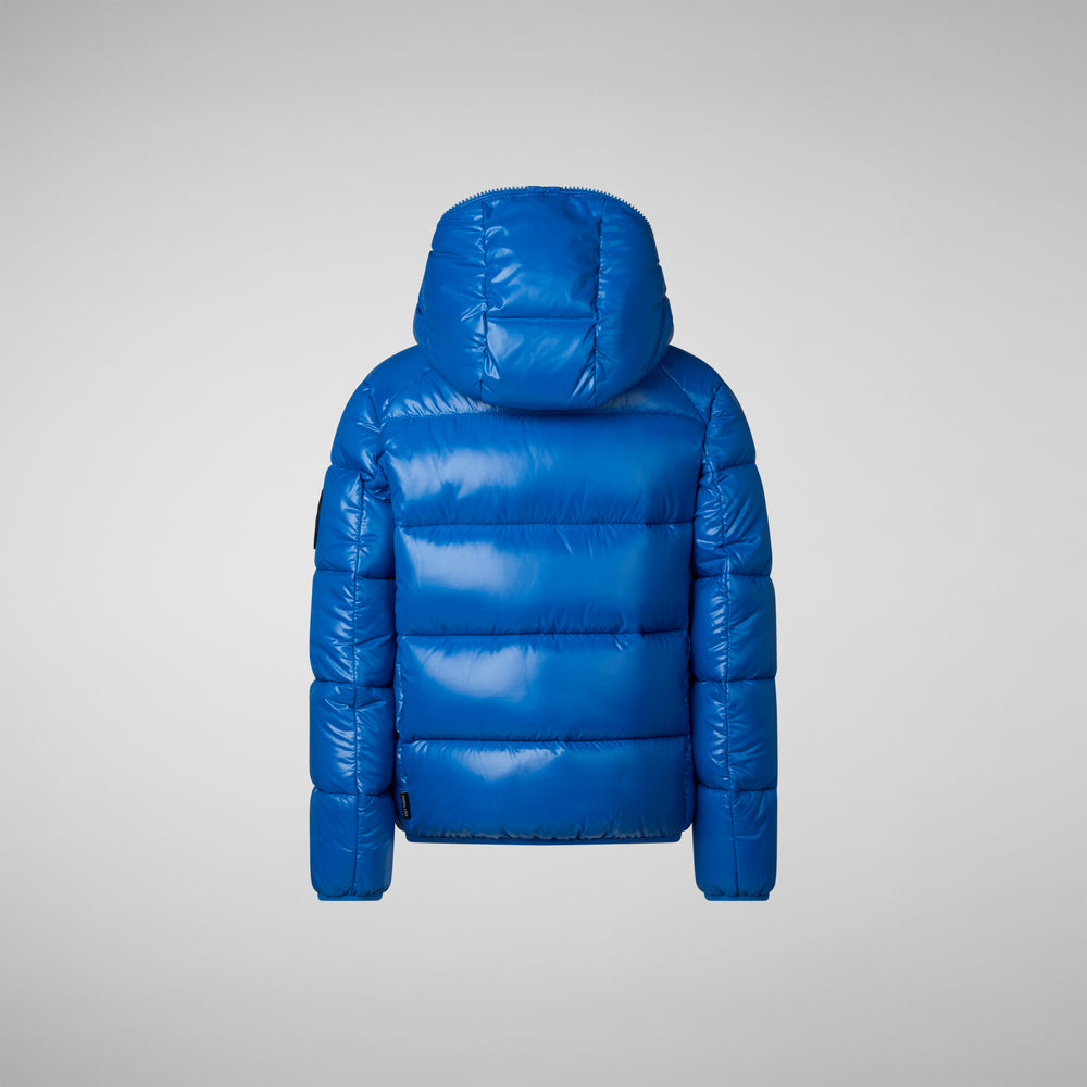 Save the duck PIUMINO ANIMAL FREE BAMBINO ARTIE BLU MIRTILLO In Linea