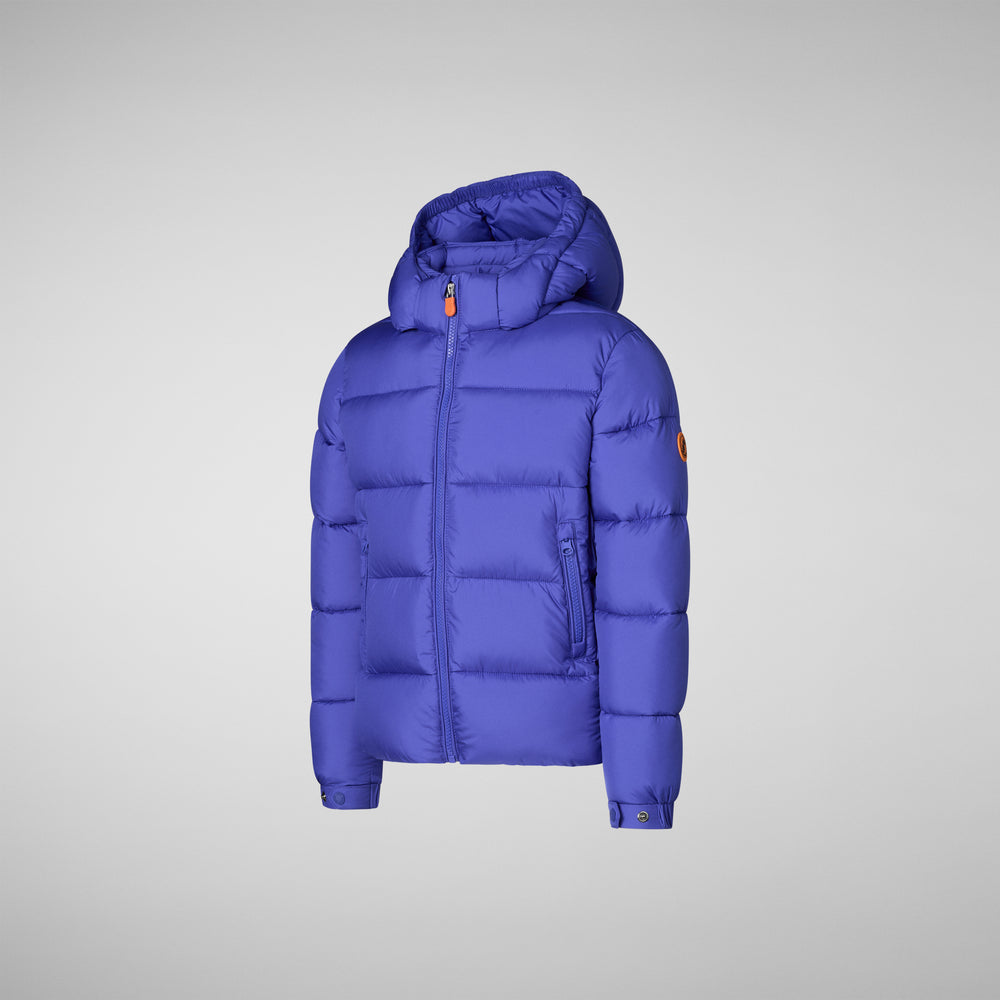 Save the duck PIUMINO ANIMAL FREE BAMBINO FOSTER BLU GENZIANA Vendita