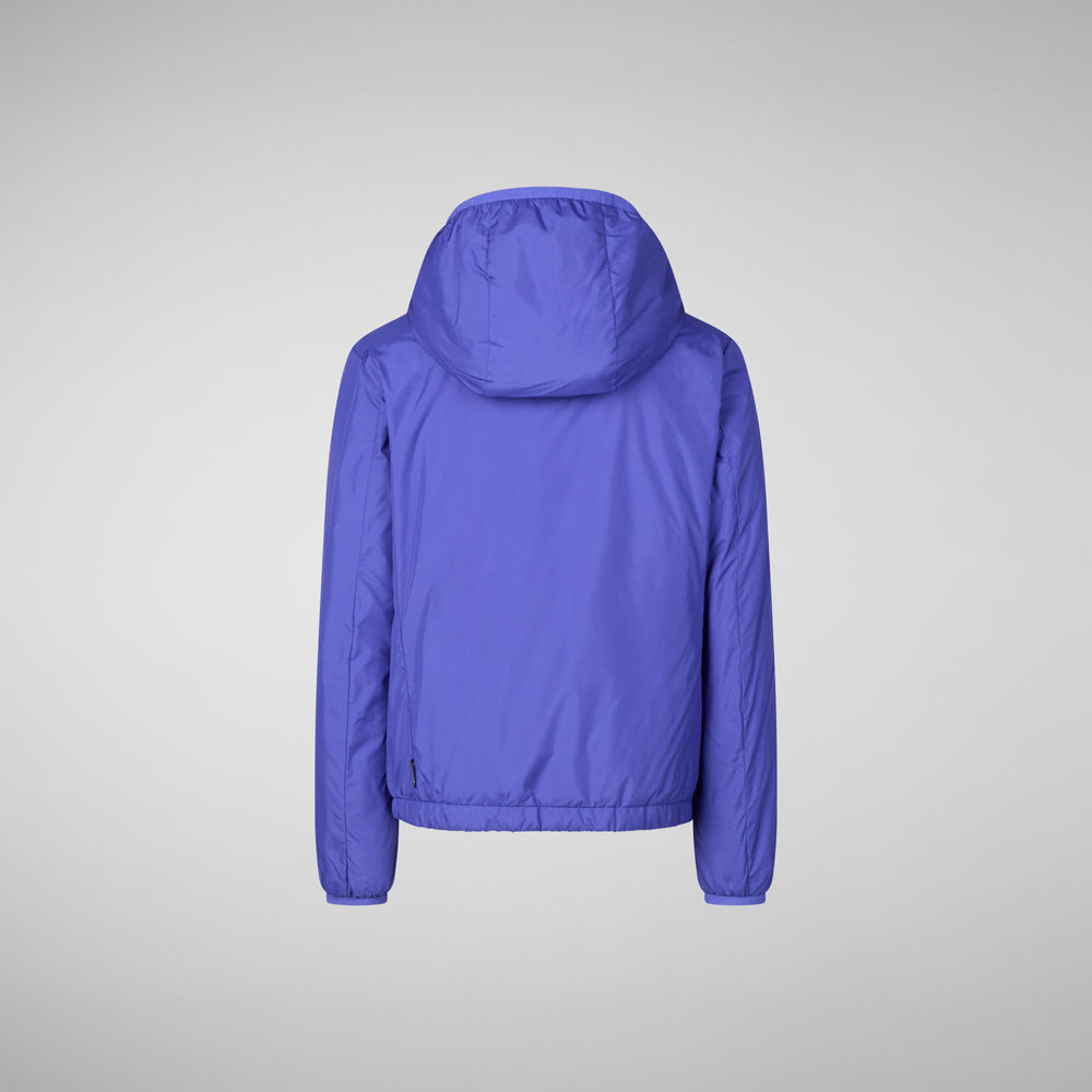 Save the duck GIACCA CON CAPPUCCIO BAMBINO GARETH BLU GENZIANA Promozione