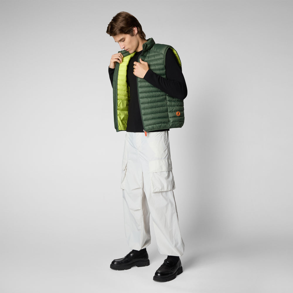 Save the duck GILET UOMO ADAM VERDE TIMO Acquista Ora