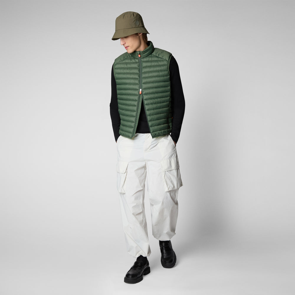 Save the duck GILET UOMO ADAM VERDE TIMO Acquista Ora