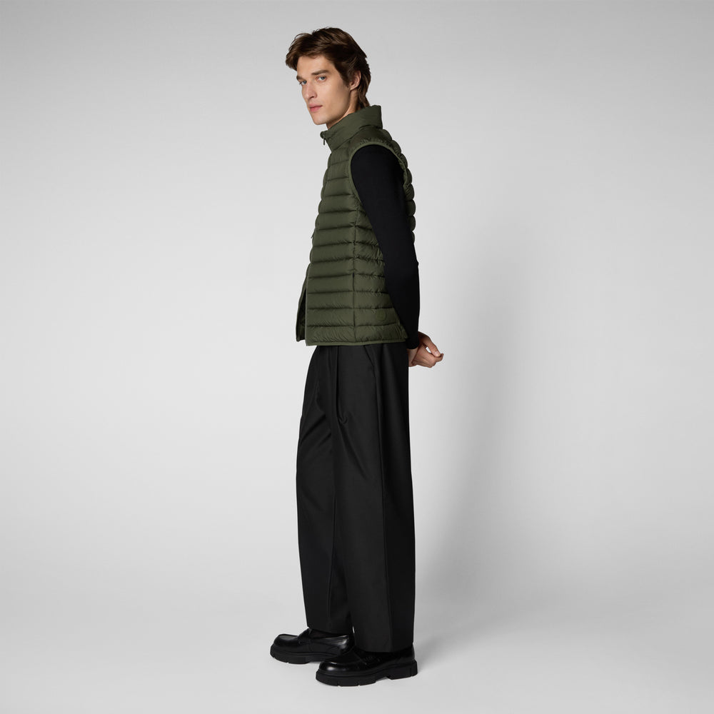 Save the duck GILET UOMO RHUS DUSTY OLIVE Fino Al -60%
