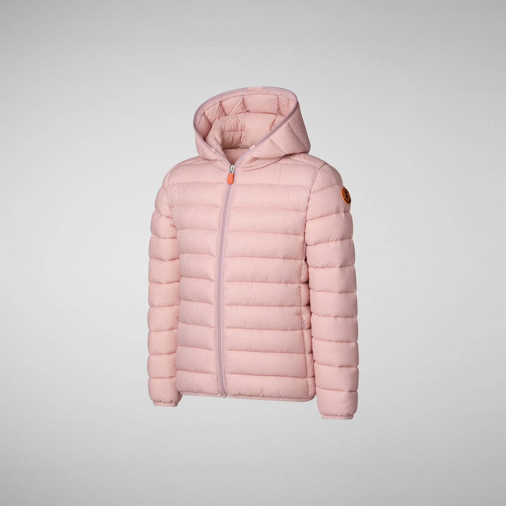 Save the duck PIUMINO ANIMAL FREE BAMBINA LILY ROSA CONFETTO In Linea