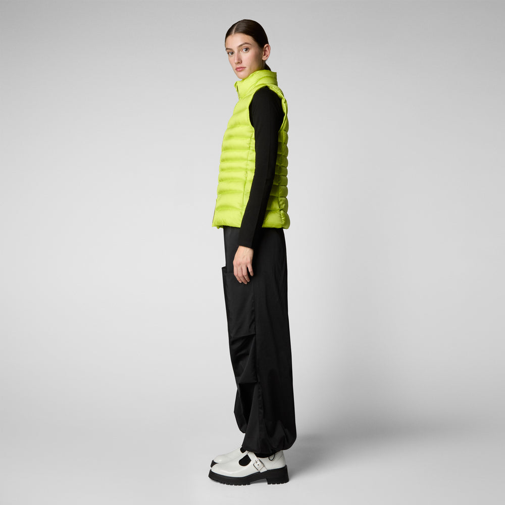 Save the duck GILET DONNA LYNN VERDE LIME Moda
