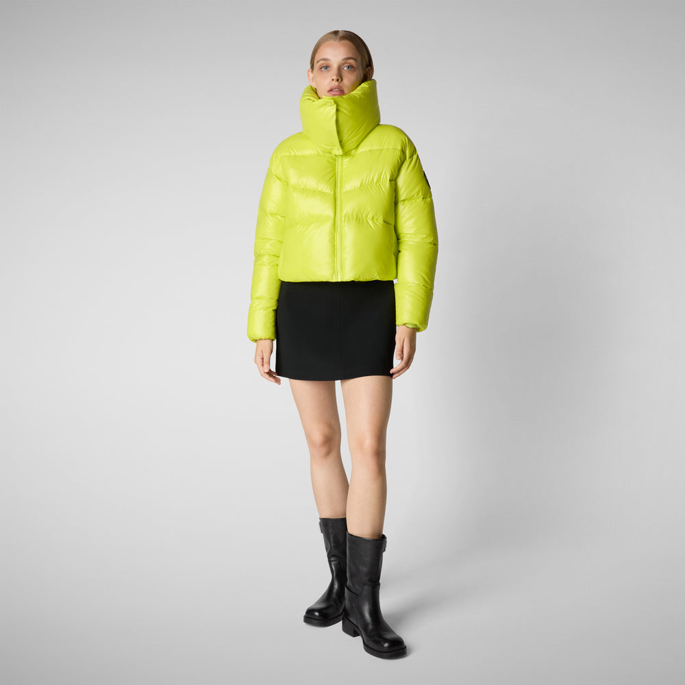 Save the duck GIACCA DONNA HEIDI VERDE LIME 2025