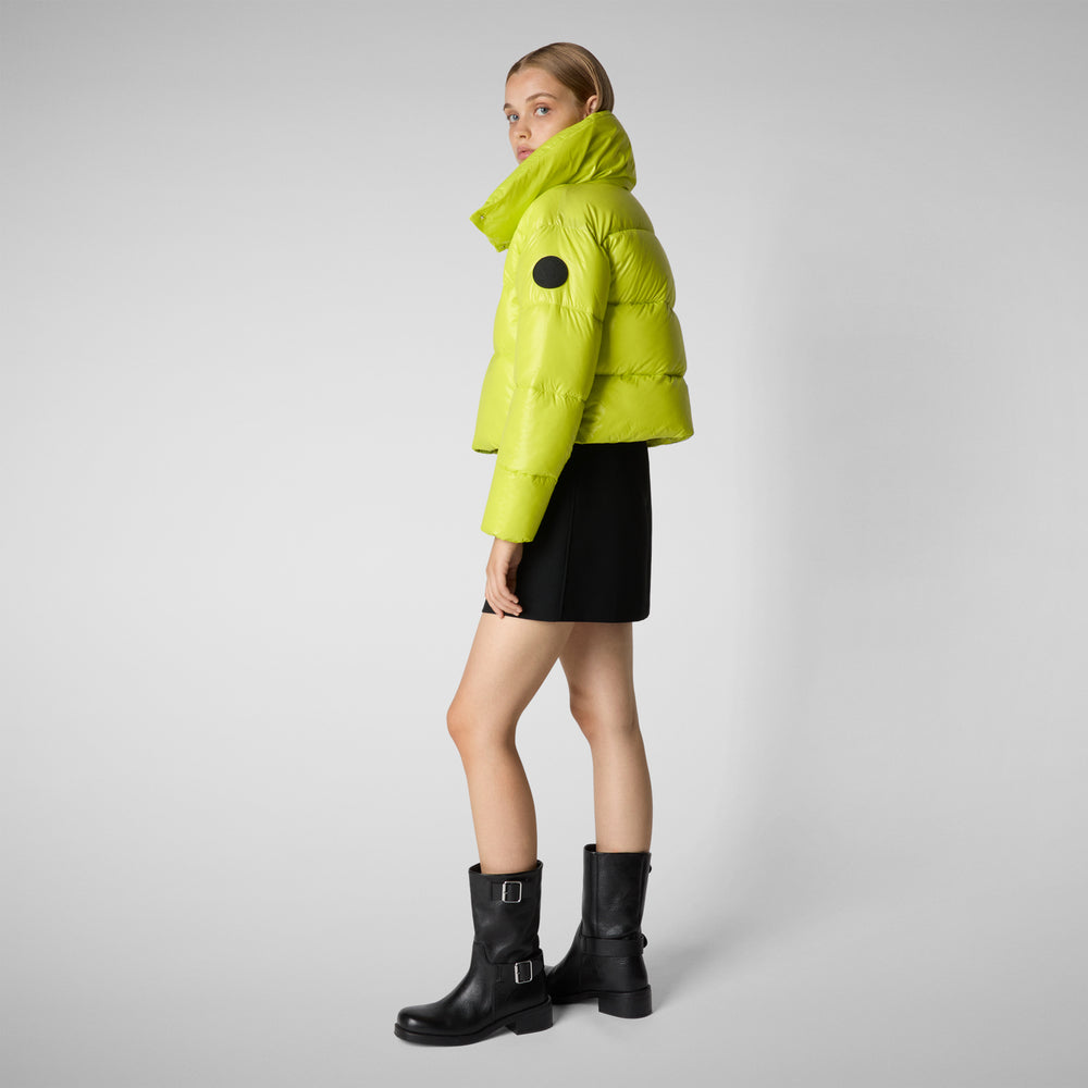 Save the duck GIACCA DONNA HEIDI VERDE LIME 2025