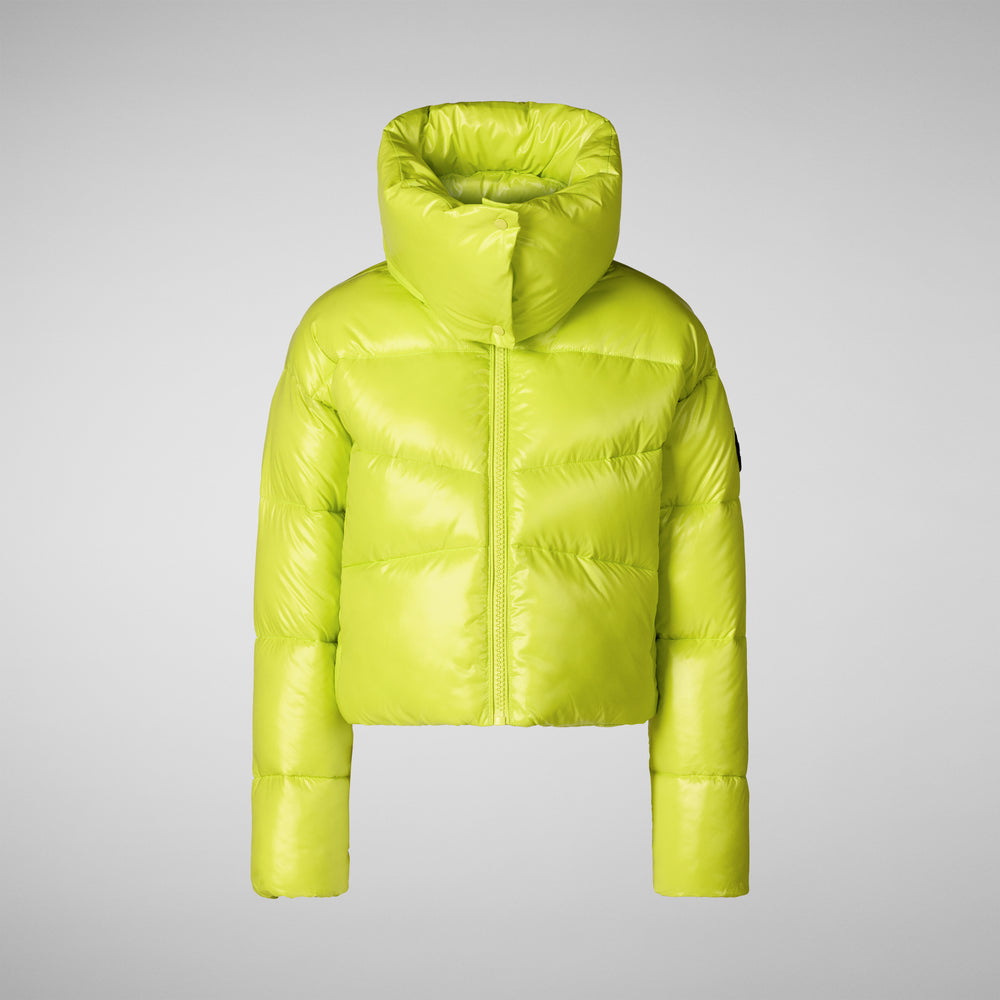 Save the duck GIACCA DONNA HEIDI VERDE LIME 2025