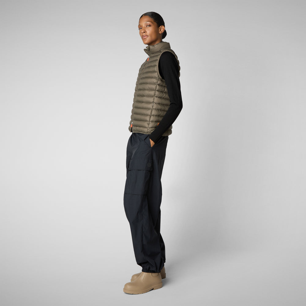Save the duck GILET DONNA CHARLOTTE GRIGIO FANGO Promozione