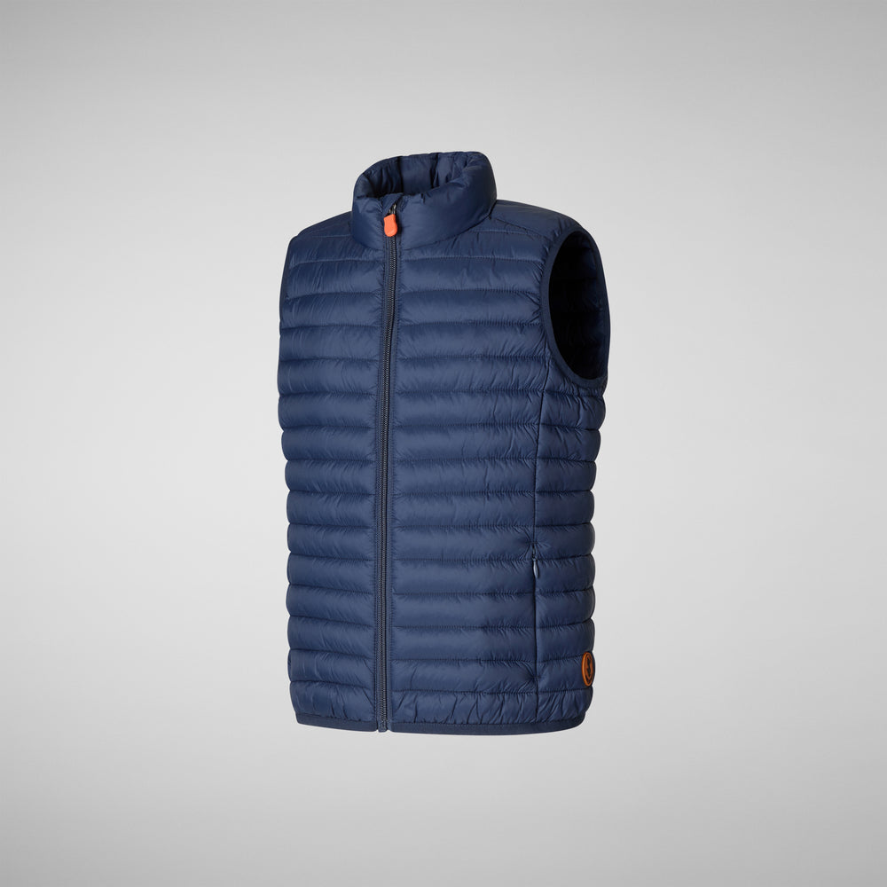 Save the duck Gilet imbottito unisex bambino Dolin blu navy Fino Al -60%