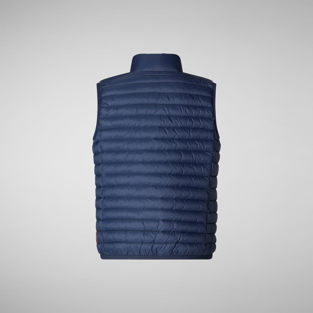 Save the duck Gilet imbottito unisex bambino Dolin blu navy Fino Al -60%
