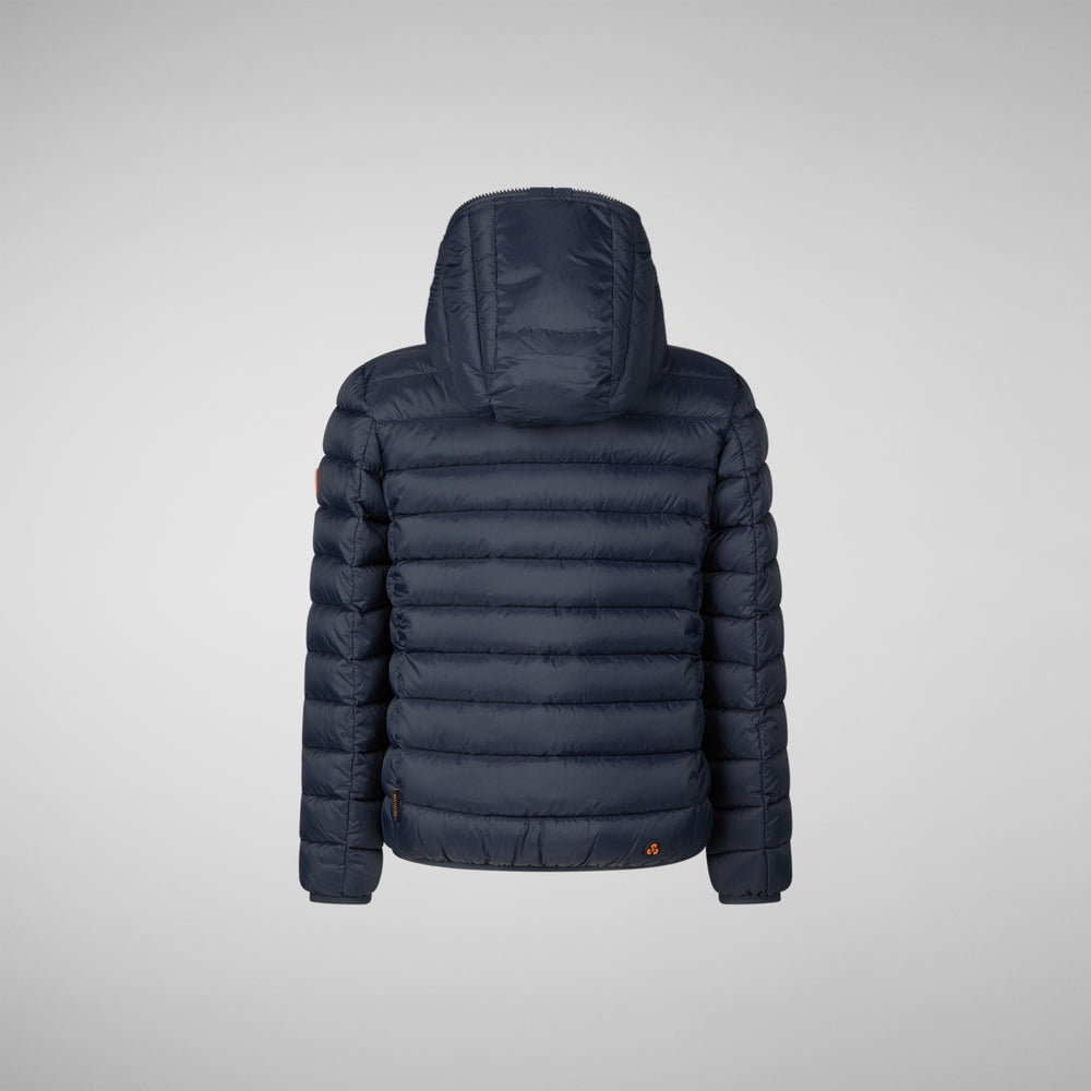 Save the duck PIUMINO ANIMAL FREE BAMBINO BLU FINNEGAN BLU NERO Convenienza