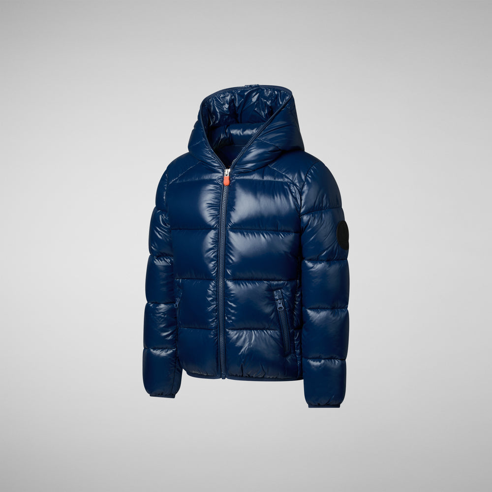 Save the duck PIUMINO ANIMAL FREE BAMBINO ARTIE BLU INCHIOSTRO Comprare a buon mercato