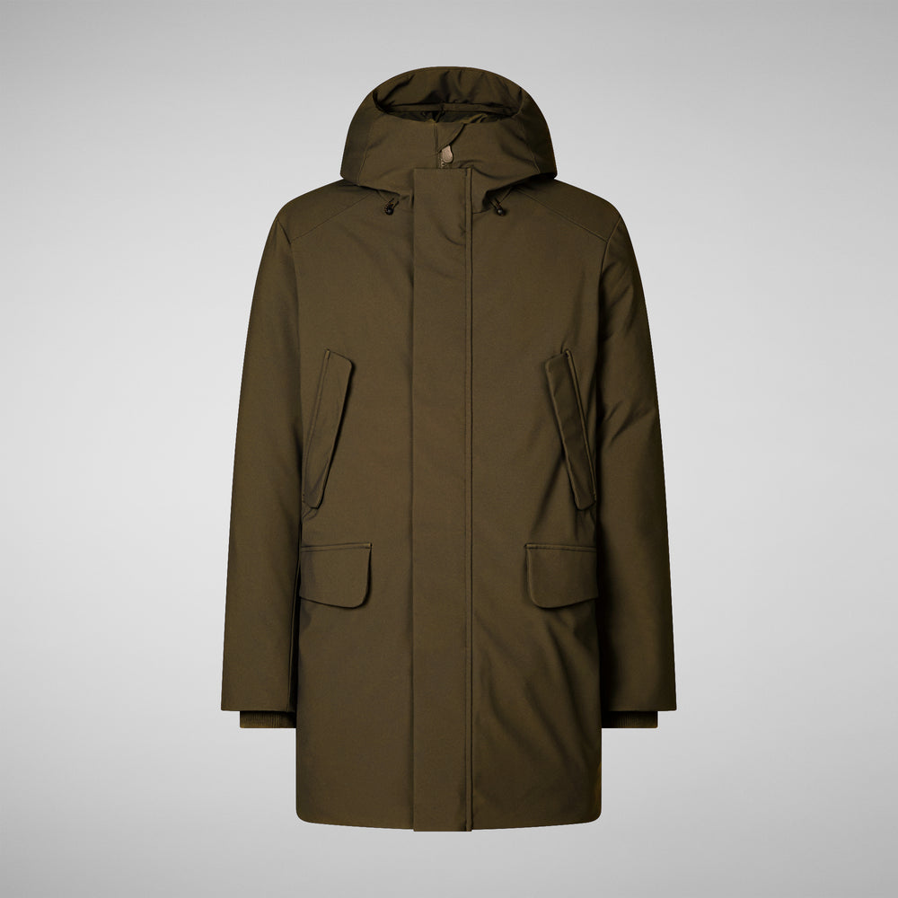 Save the duck PARKA UOMO WILSON IN LAND GREEN Outlet