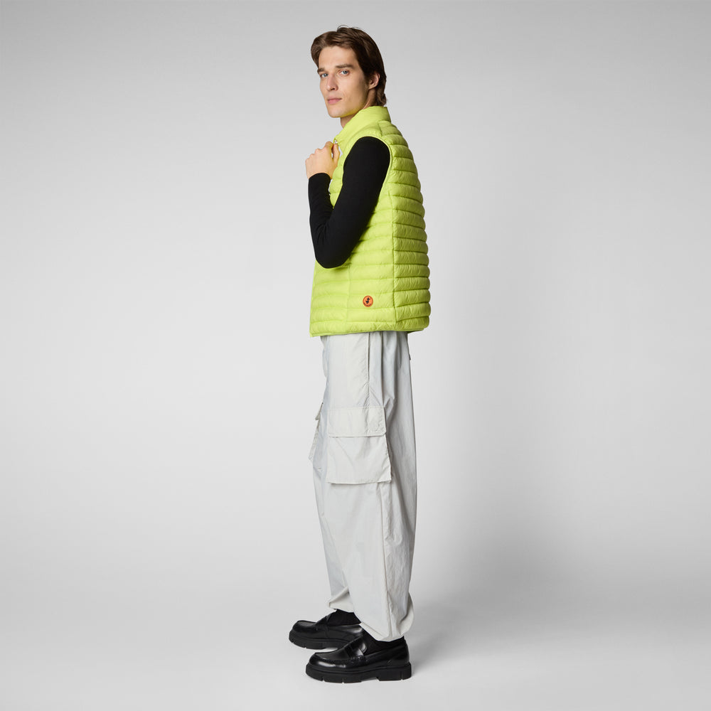 Save the duck GILET UOMO ADAM IN LICHEN GREEN Saldi