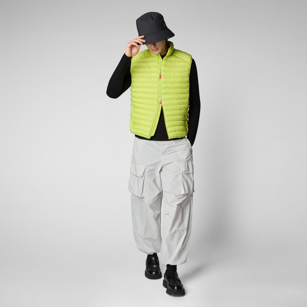 Save the duck GILET UOMO ADAM IN LICHEN GREEN Saldi