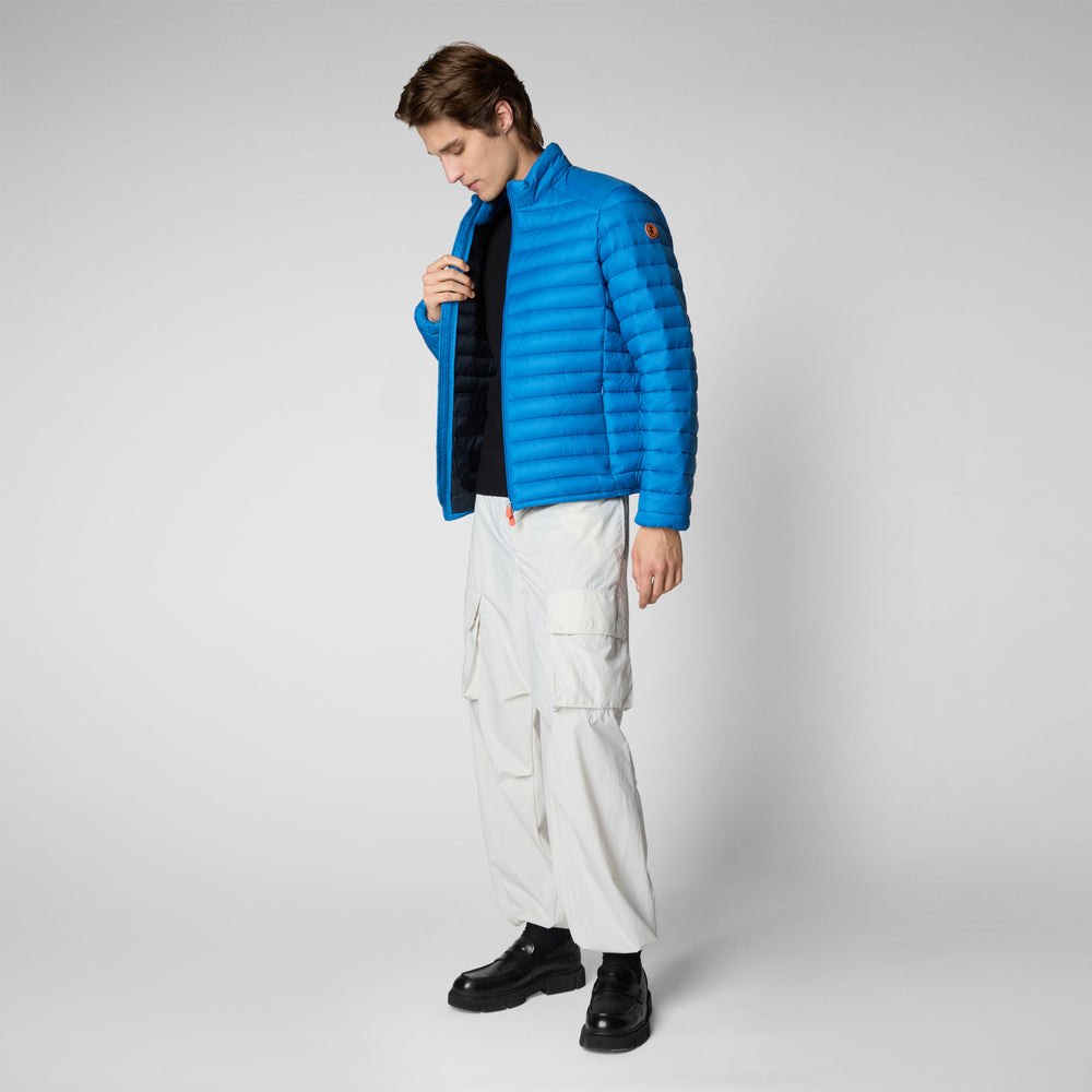 Save the duck Piumino animal free uomo Alexander IN BLU BERRY Vendita Calda