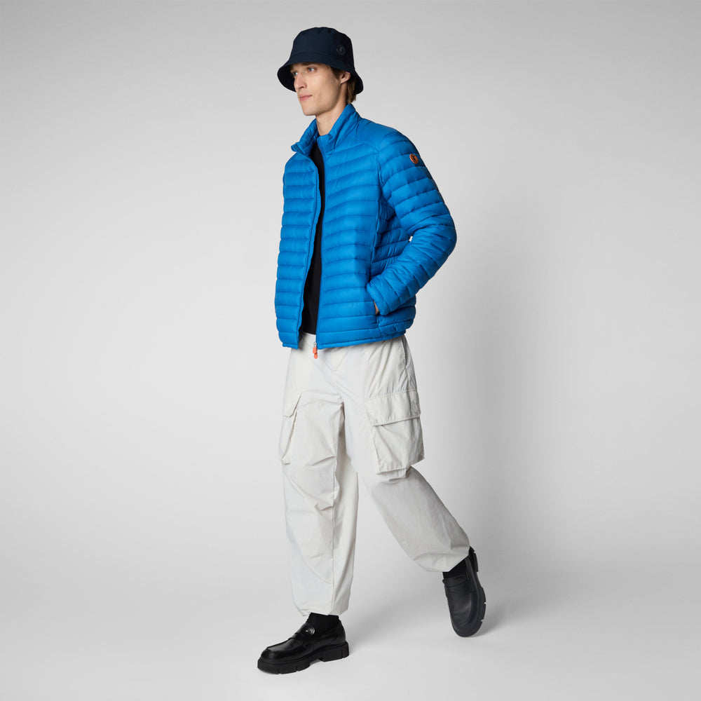 Save the duck Piumino animal free uomo Alexander IN BLU BERRY Vendita Calda