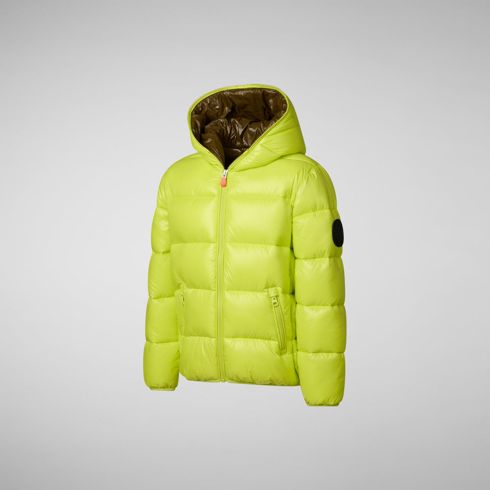 Save the duck PIUMINO ANIMAL FREE BAMBINA KATE VERDE LIME I Più Venduti