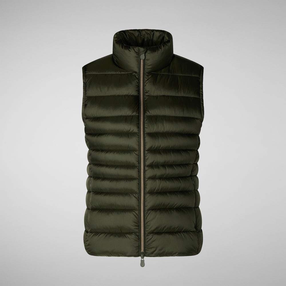 Save the duck GILET DONNA LYNN VERDE BOSCO 2025