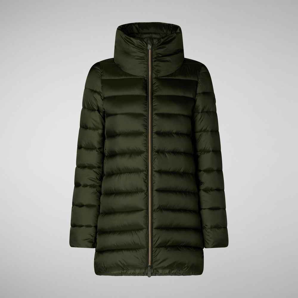 Save the duck PIUMINO ANIMAL FREE DONNA LYDIA PINE GREEN Nuovi prodotti