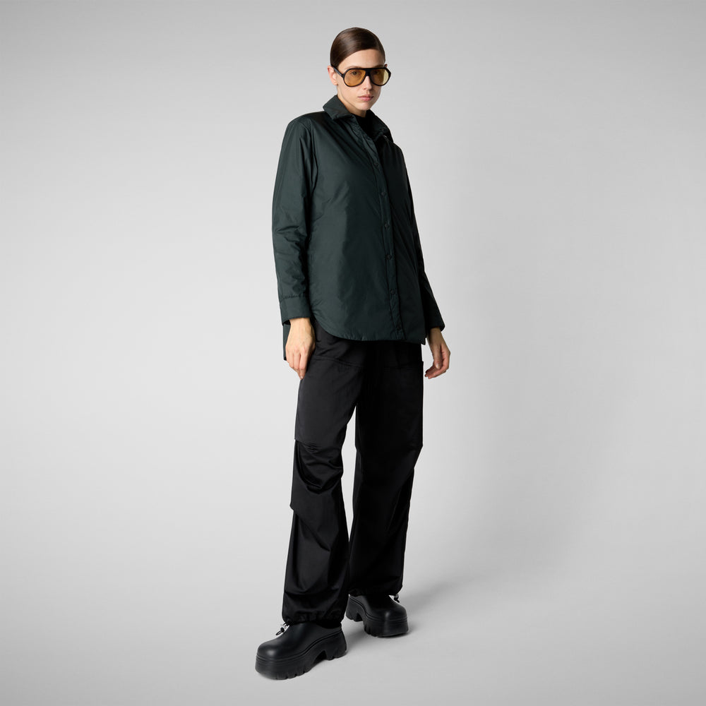 Save the duck GIACCA DONNA AMARILLIS VERDE NERO Promozione