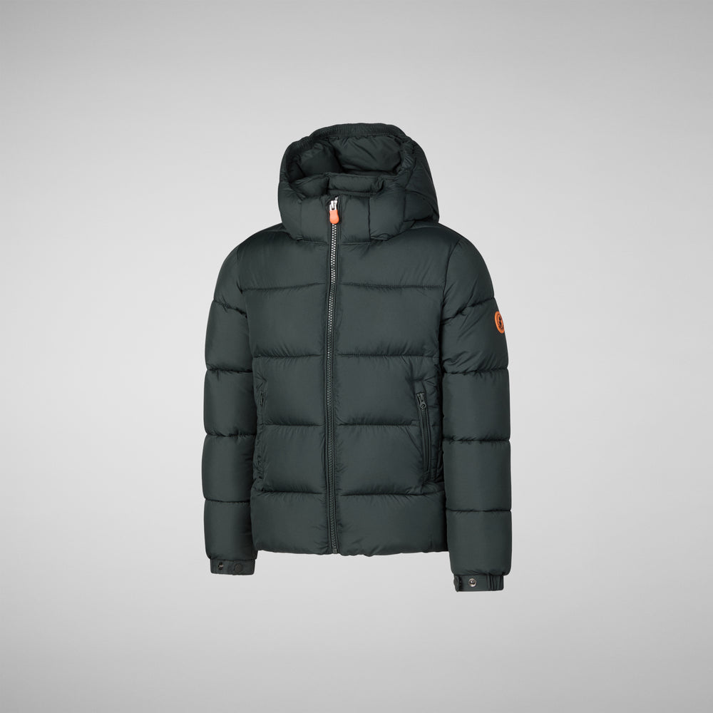 Save the duck PIUMINO ANIMAL FREE BAMBINO FOSTER VERDE NERO Shopping Online