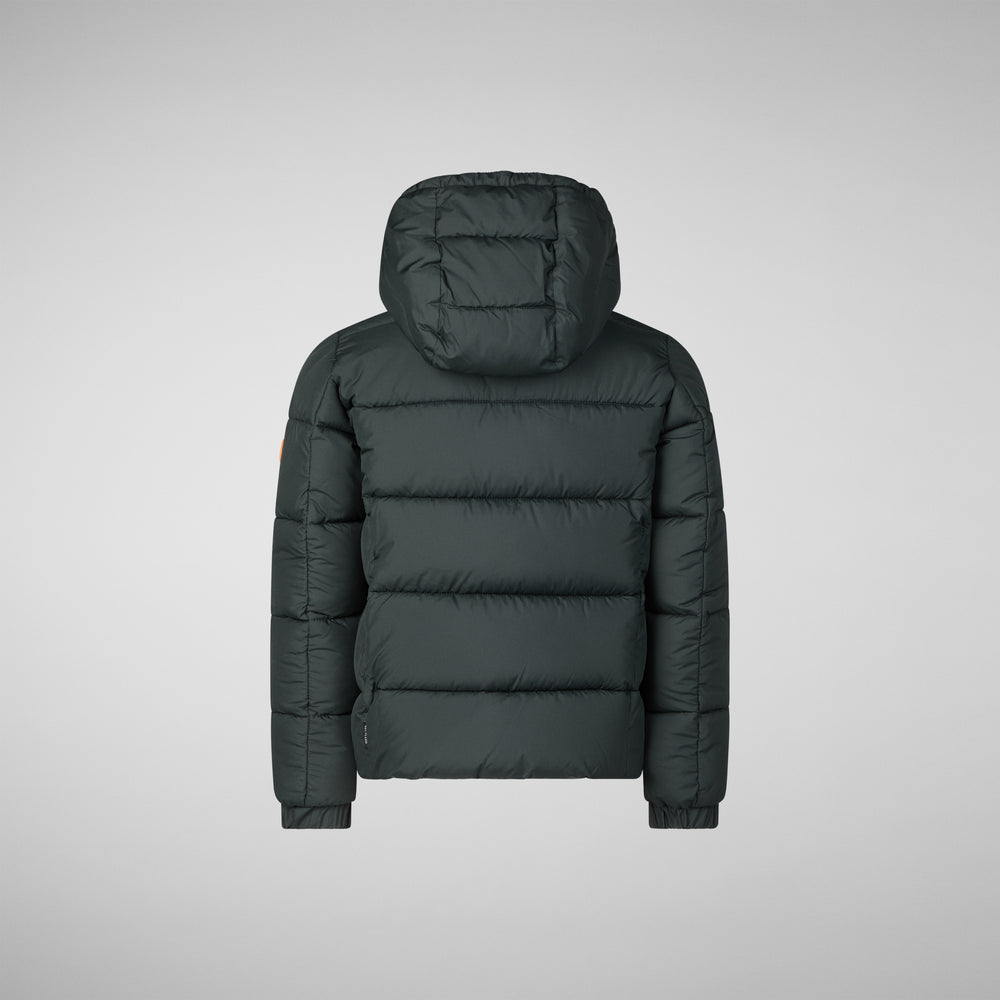 Save the duck PIUMINO ANIMAL FREE BAMBINO FOSTER VERDE NERO Shopping Online