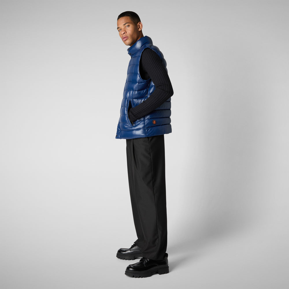 Save the duck GILET UOMO GRIFFIN INK BLU Latest stili