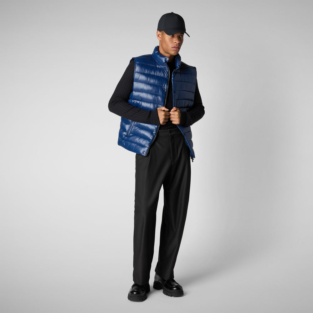 Save the duck GILET UOMO GRIFFIN INK BLU Latest stili