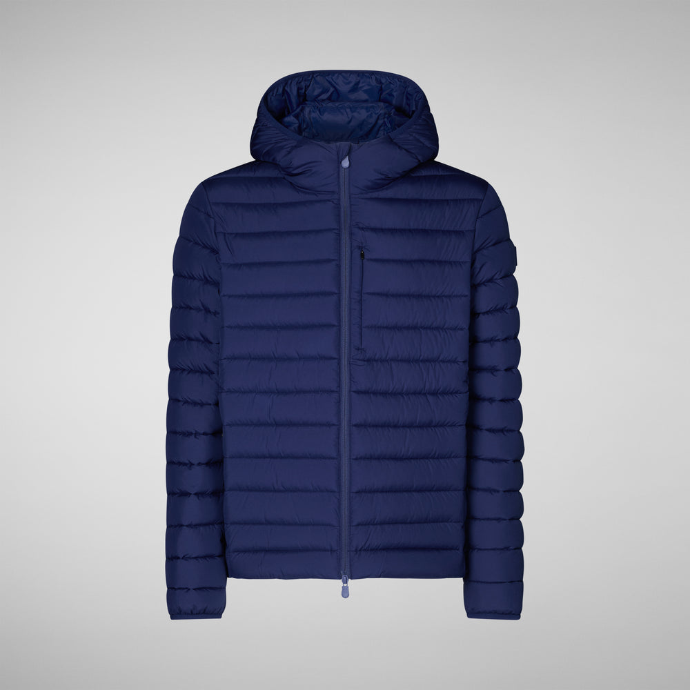 Save the duck PIUMINO UOMO JUNCUS ECLIPSE BLU Sconto
