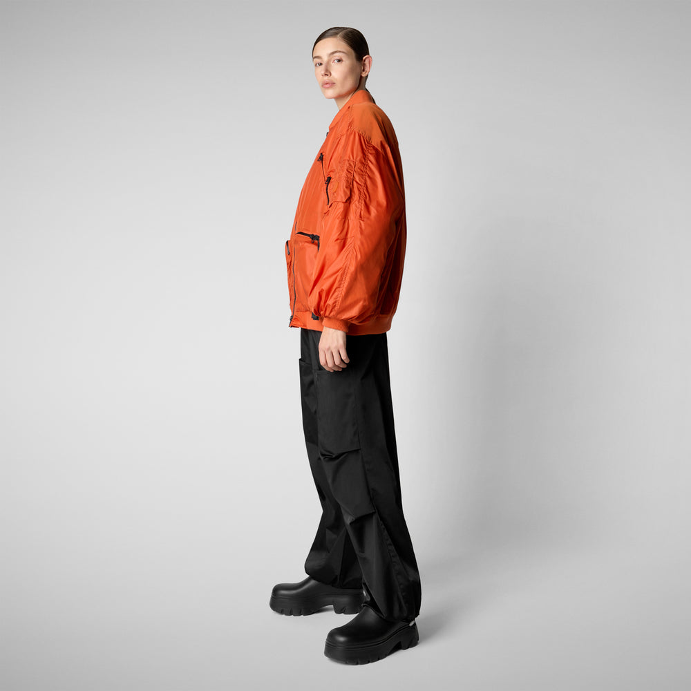 Save the duck Giacca bomber unisex Usher arancione Economico