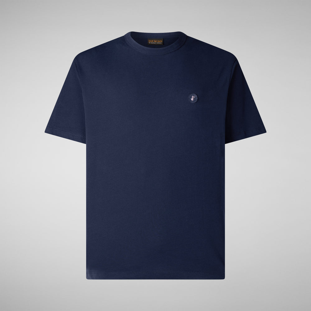 Save the duck T-SHIRT UOMO BRAM IN NAVY BLUE In Vendita