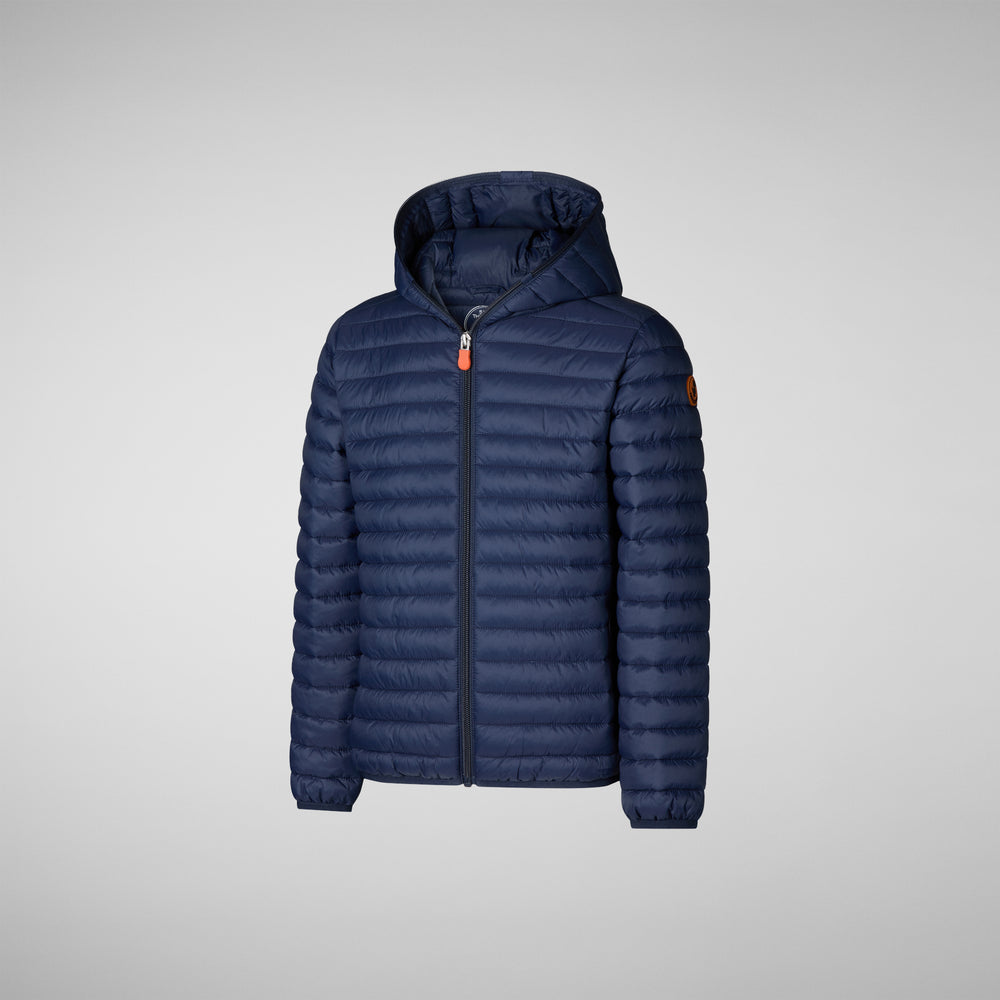 Save the duck Giacca bambina Ana blu navy Saldi Di Fabbrica