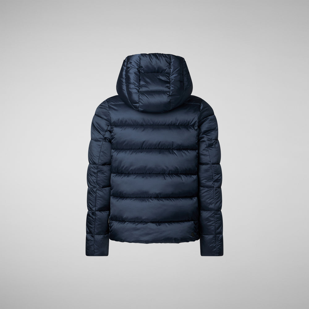 Save the duck PIUMINO ANIMAL FREE BAMBINA BIBI NIGHT BLU Vendite Flash
