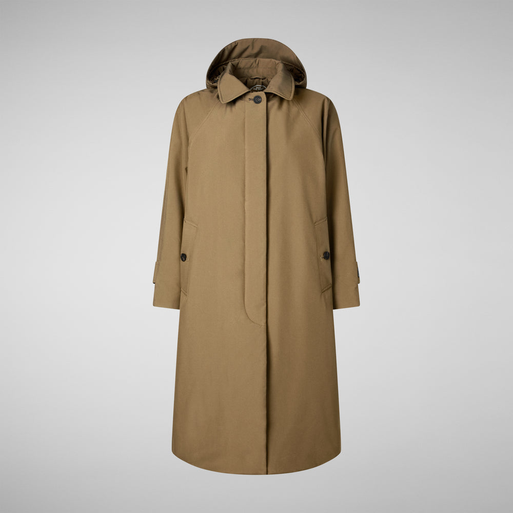 Save the duck CAPPOTTO CON CAPPUCCIO ZOEY VERDE MUSCHIO Nuova