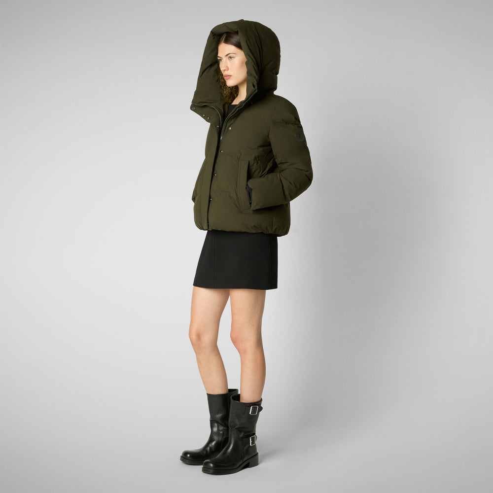 Save the duck PIUMINO ANIMAL FREE DONNA CALLIOPE VERDE TERRA Nuovo